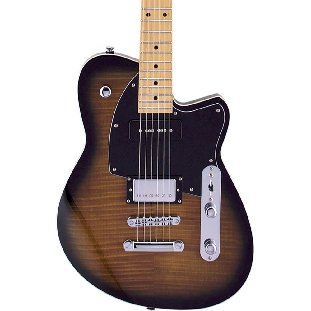 Reverend Double Agent OG - Coffee Burst Flame Maple