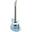 Reverend Double Agent OG Electric Guitar, Rosewood, Metallic Silver Freeze