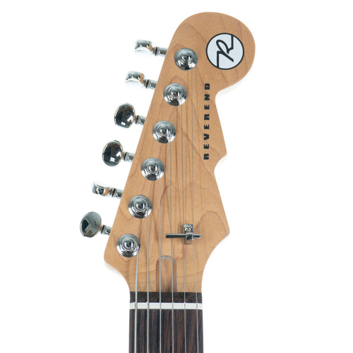 Reverend Double Agent OG Electric Guitar, Rosewood, Metallic Silver Freeze