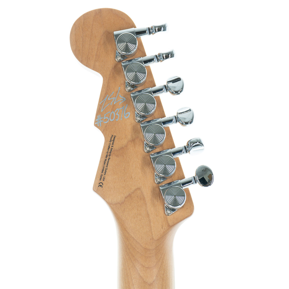 Reverend Double Agent OG Electric Guitar, Rosewood, Metallic Silver Freeze