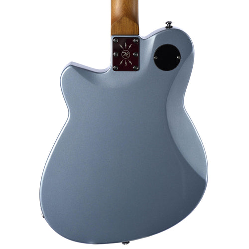Reverend Double Agent OG Pau Ferro Fingerboard Metallic Silver Freeze