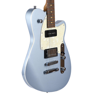 Reverend Double Agent OG Pau Ferro Fingerboard Metallic Silver Freeze