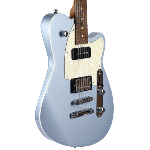 Reverend Double Agent OG Pau Ferro Fingerboard Metallic Silver Freeze