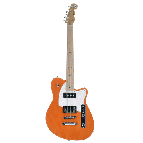 Reverend Double Agent OG Roasted Maple Neck, Rock Orange