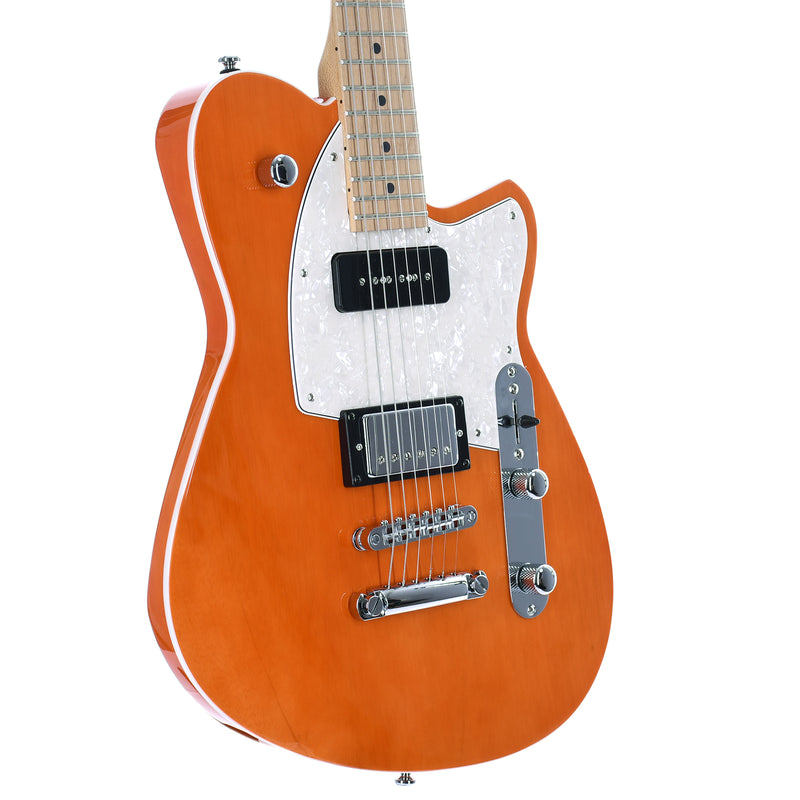 Reverend Double Agent OG Roasted Maple Neck, Rock Orange