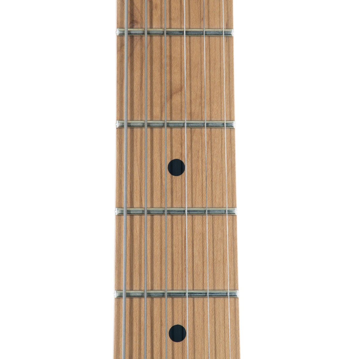 Reverend Double Agent OG Electric Guitar, Roasted Maple Neck, Metallic Alpine