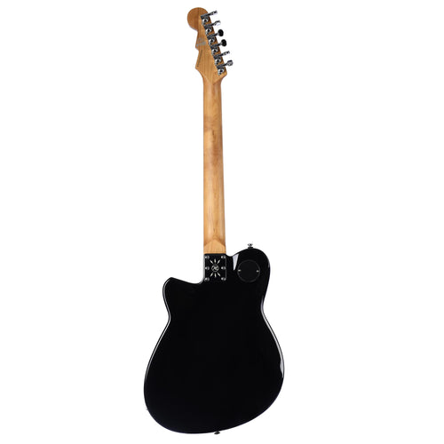Reverend Double Agent OG - Roasted Neck - Midnight Black