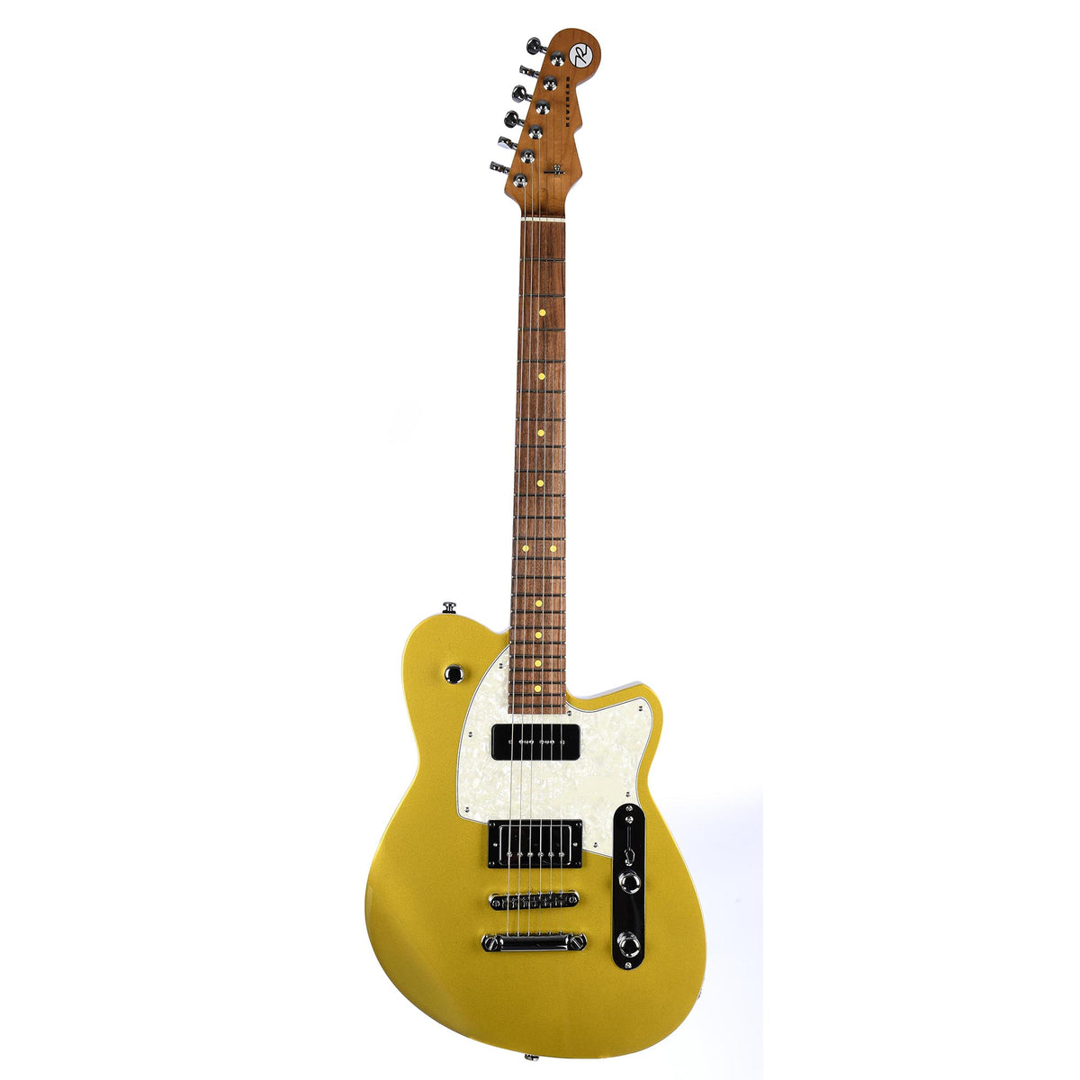 Reverend Double Agent OG Venetian Gold Roasted Pau Ferro Neck
