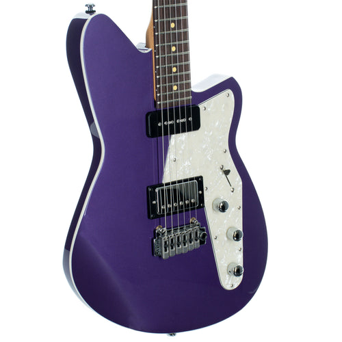 Reverend Double Agent W Electric Guitar, Rosewood, Italian Purple
