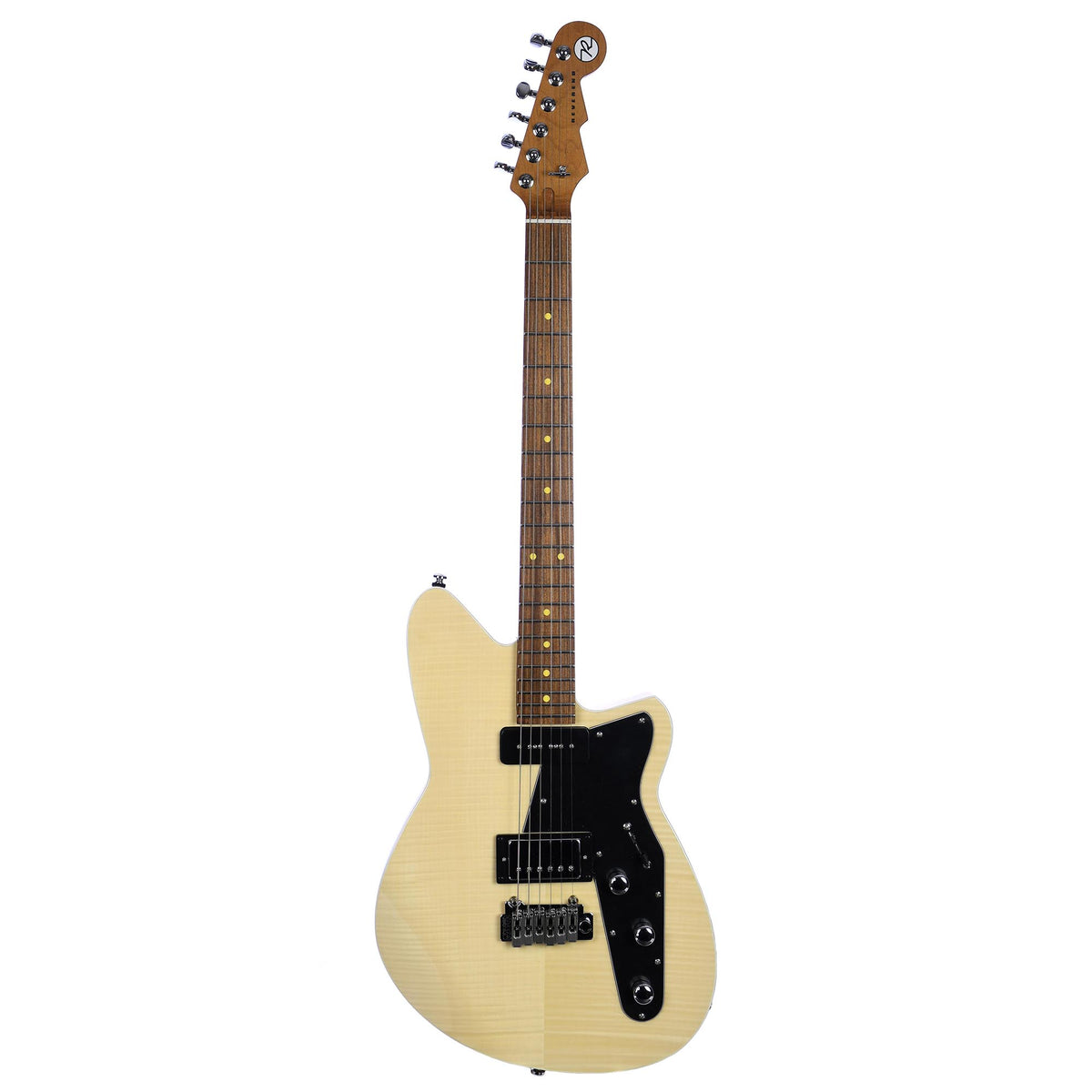 Reverend Double Agent W With Wilkinson Tremolo Natural Flame Maple