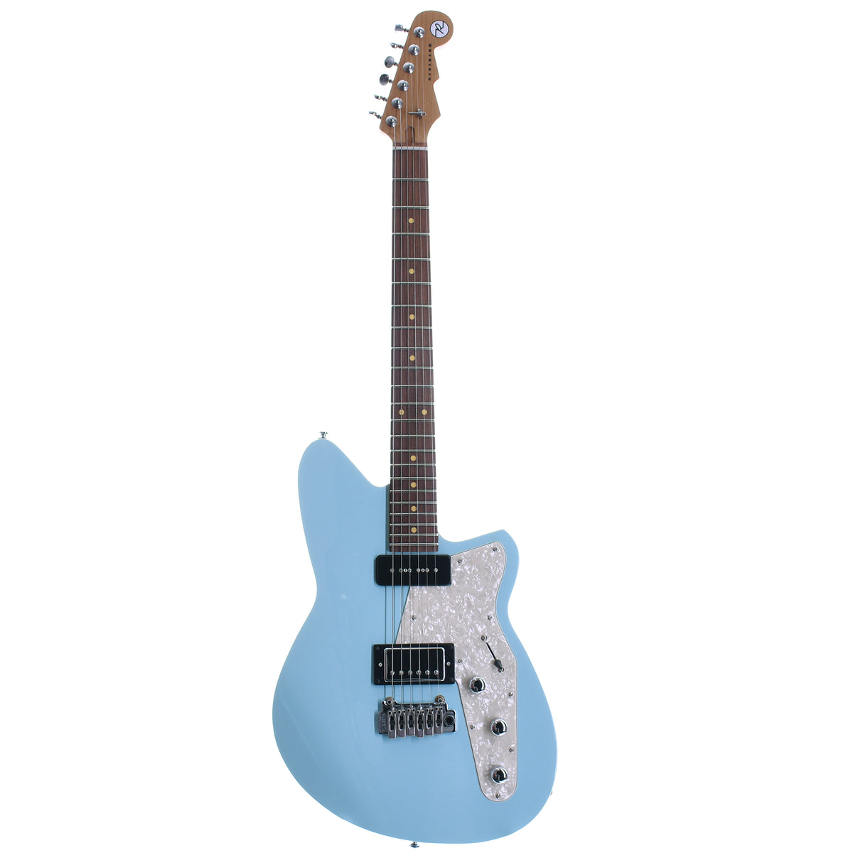 Reverend Double Agent W With Wilkinson Tremolo Pau Ferro, Chronic Blue