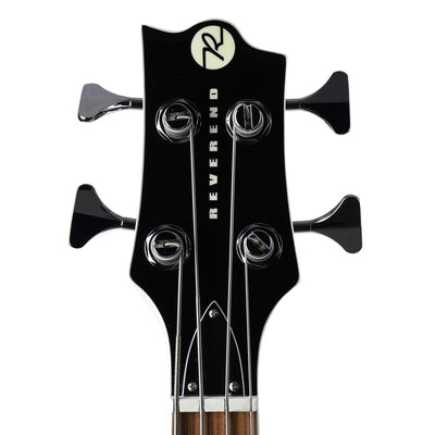 Reverend Dub King Bass Blackwood Tek Fingerboard Midnight Black