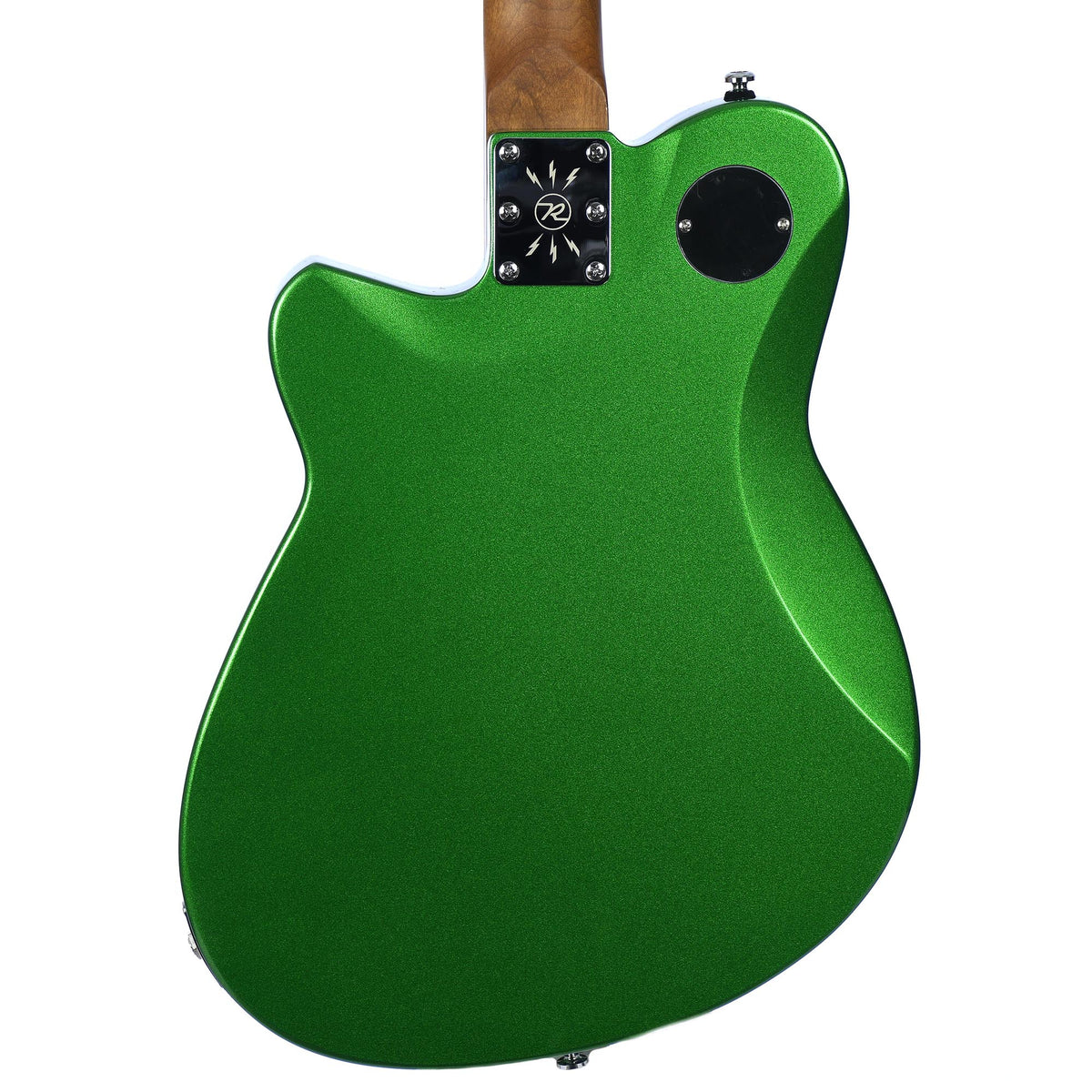 Reverend Flatroc Electric Guitar - Roasted Neck - Metallic Emerald