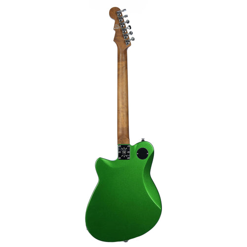 Reverend Flatroc Electric Guitar - Roasted Neck - Metallic Emerald
