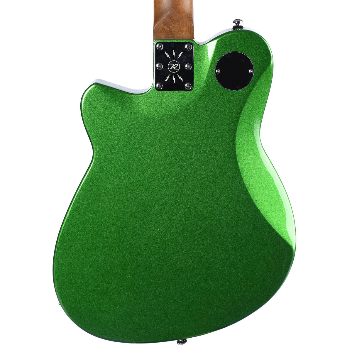Reverend Flatroc Metallic Emerald Green Tortoise