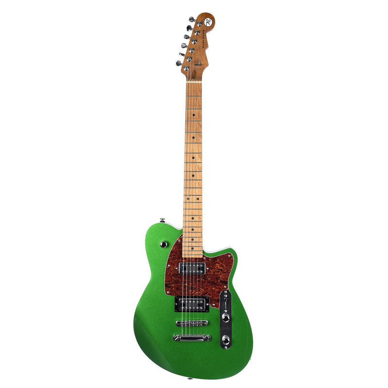 Reverend Flatroc Metallic Emerald Green Tortoise