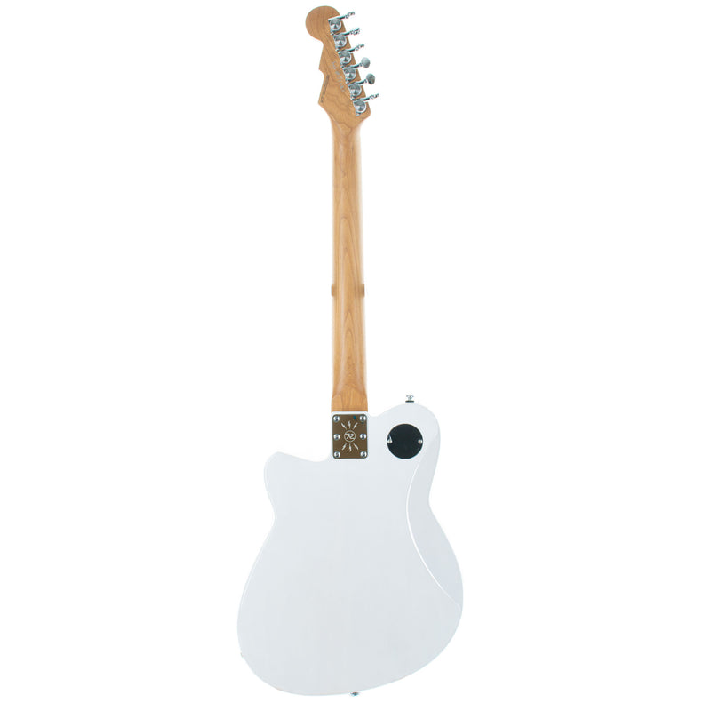 Reverend Flatroc With Bigsby Electric Guitar, Rosewood, Trans White