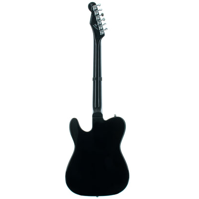 Reverend Greg Koch Gristle 90 Electric Guitar, Ebony, Korina Neck, Midnight Black