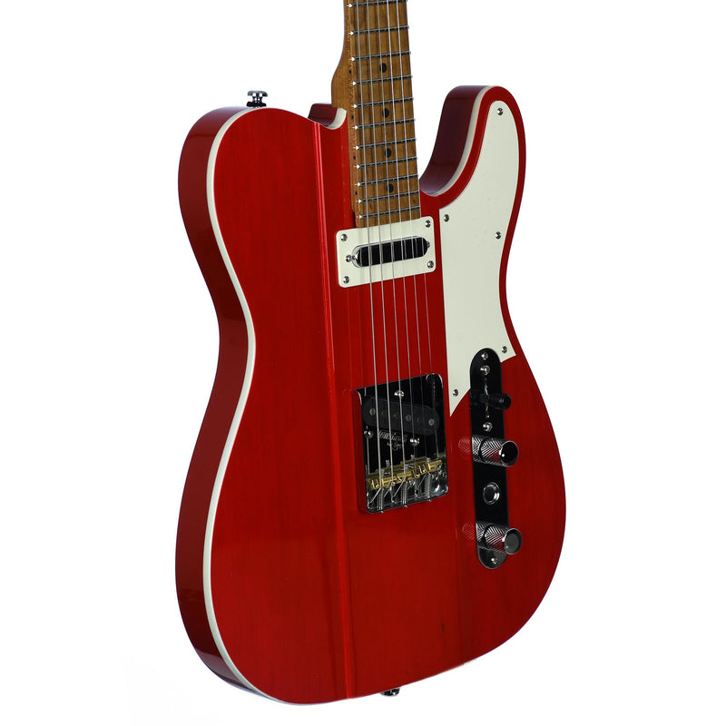 Reverend Greg Koch Signature - Trans Party Red - Roasted Neck