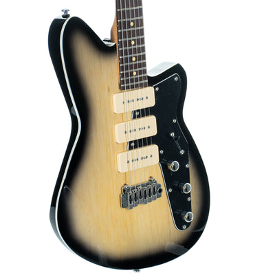 Reverend Jetstream 390 Electric Guitar, Rosewood, Korina Burst