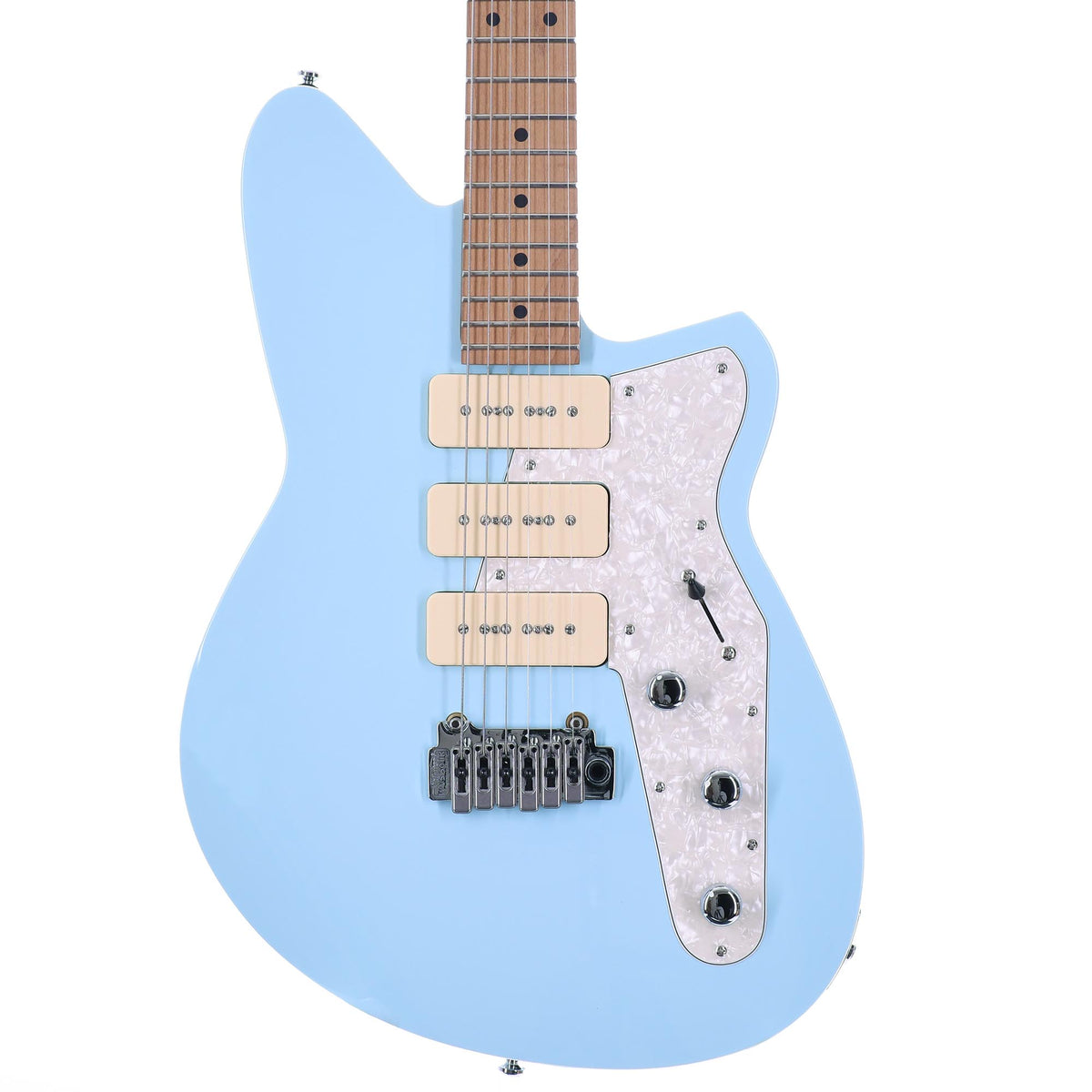 Reverend Jetstream 390 Roasted Maple Neck, Chronic Blue