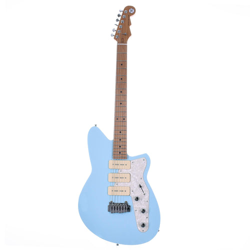 Reverend Jetstream 390 Roasted Maple Neck, Chronic Blue