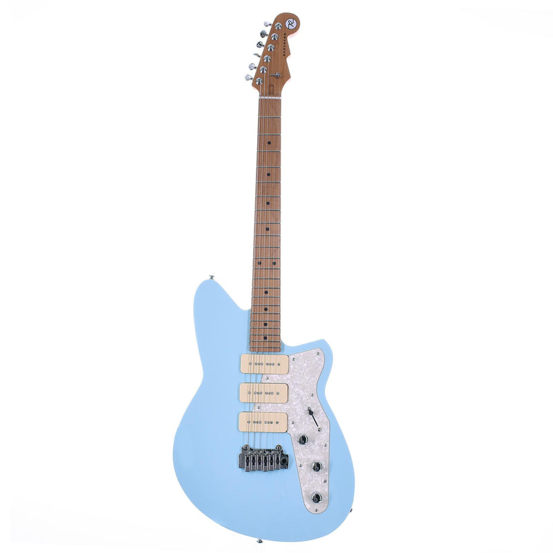 Reverend Jetstream 390 Roasted Maple Neck, Chronic Blue