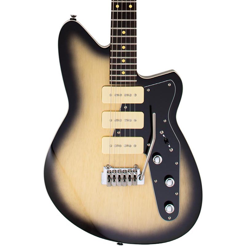 Reverend Jetstream 390 With Wilkinson Tremolo - Roasted Neck - Korina Burst