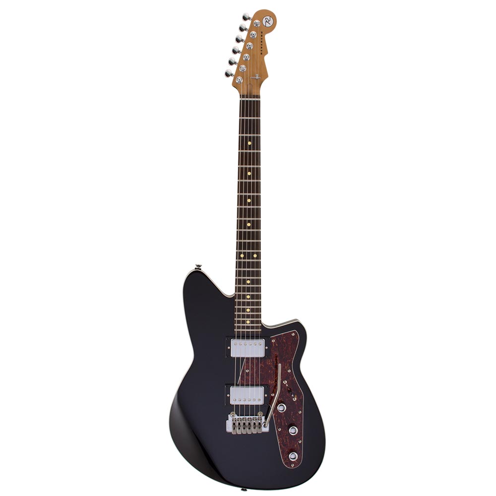 Reverend Jetstream HB - Roasted Neck - Midnight Black