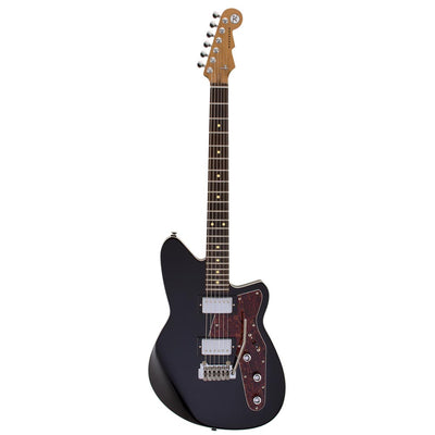 Reverend Jetstream HB - Roasted Neck - Midnight Black