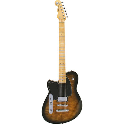 Reverend Lefty Double Agent OG - Coffee Burst Flame Maple