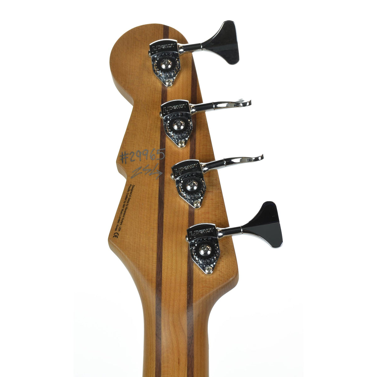 Reverend Mercalli 4 Bass - Roasted Neck - Metallic Copper Fire