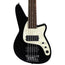 Reverend Mercalli 5 5-String Bass Midnight Black Roasted Pau Ferro Neck
