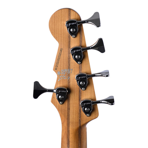 Reverend Mercalli 5 5-String Bass Midnight Black Roasted Pau Ferro Neck