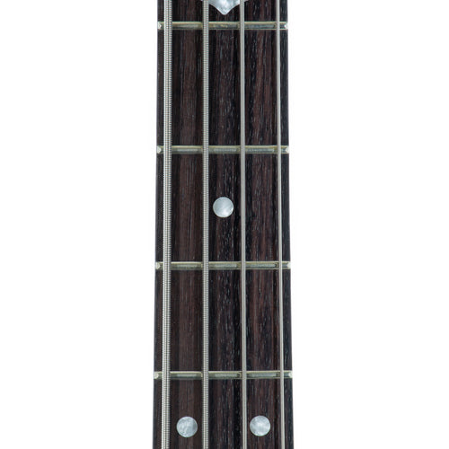 Reverend Mike Watt Wattplower Mark II Bass Guitar, Rosewood, Gloss Root Beer Sparkle