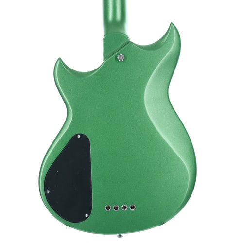 Reverend Mike Watt Wattplower MK II Electric Bass Guitar, Satin Emerald Green, Pau Ferro With Case