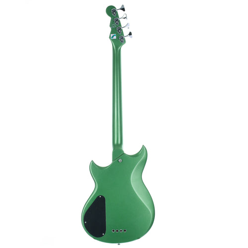 Reverend Mike Watt Wattplower MK II Electric Bass Guitar, Satin Emerald Green, Pau Ferro With Case
