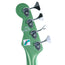 Reverend Mike Watt Wattplower MK II Electric Bass Guitar, Satin Emerald Green, Pau Ferro With Case