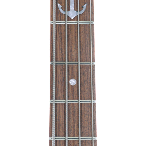 Reverend Mike Watt Wattplower MK II Electric Bass Guitar, Satin Emerald Green, Pau Ferro With Case