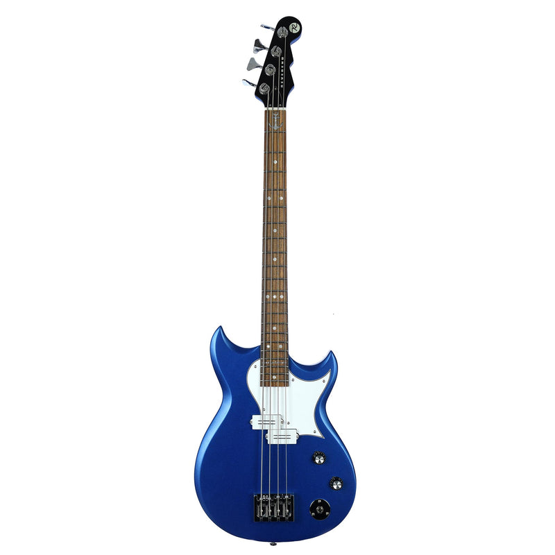 Reverend Mike Watt Wattplower Bass Guitar - Roasted Neck - Satin Superior Blue