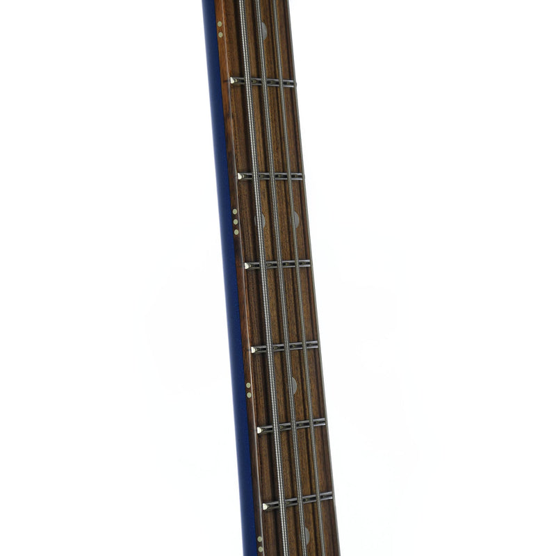 Reverend Mike Watt Wattplower Bass Guitar - Roasted Neck - Satin Superior Blue