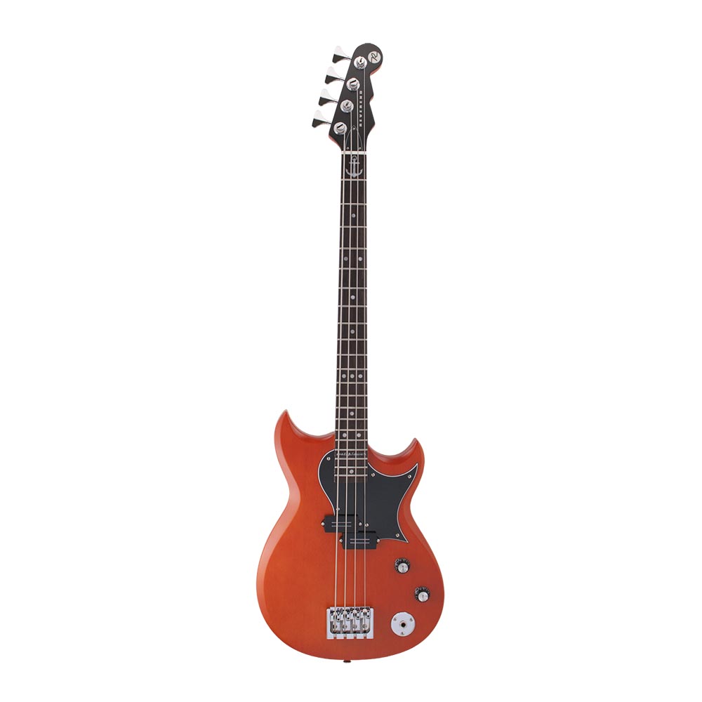 Reverend Mike Watt Wattplower Bass Guitar - Rock Orange