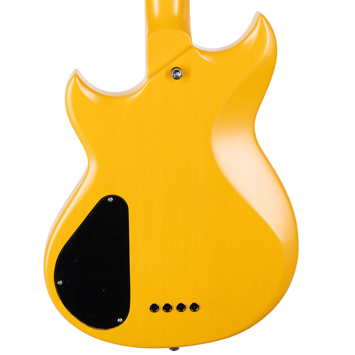 Reverend Mike Watt Wattplower Bass Guitar, Rosewood, Satin Yellow
