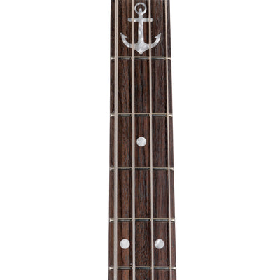 Reverend Mike Watt Wattplower Bass Guitar, Rosewood, Satin Yellow