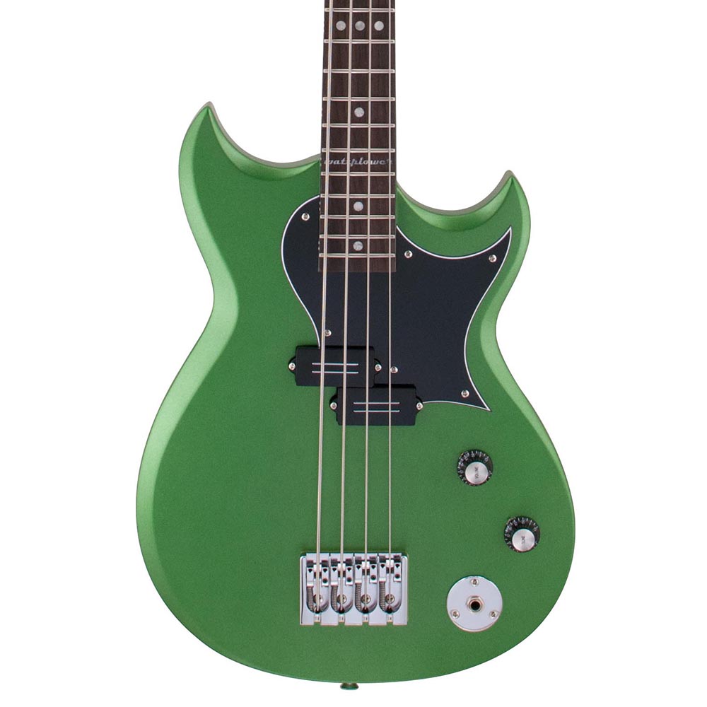 Reverend Mike Watt Wattplower Bass Guitar - Satin Emerald Green