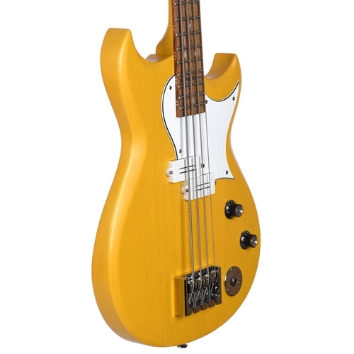 Reverend Mike Watt Wattplower Bass With TKL Case - Satin Yellow