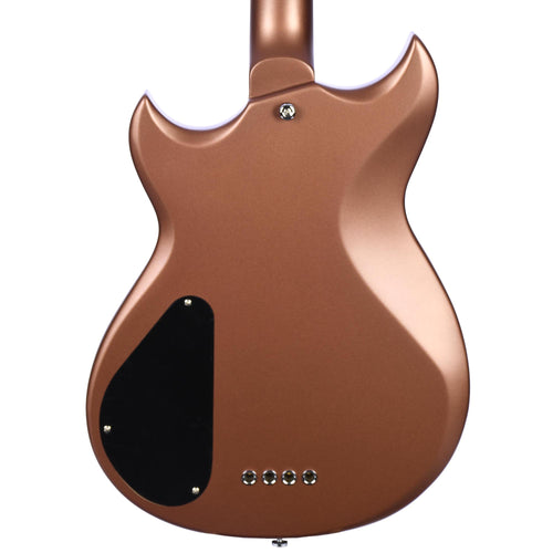 Reverend Mike Watt Wattplower Bass Satin Metallic Root Beer with TKL Case