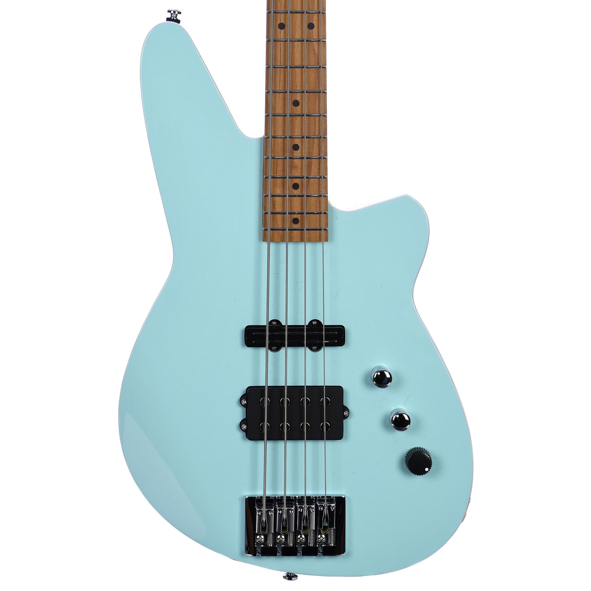 Ray Ransom Bass Reverend Raymond Bass Chronic Blue Roasted Maple Neck