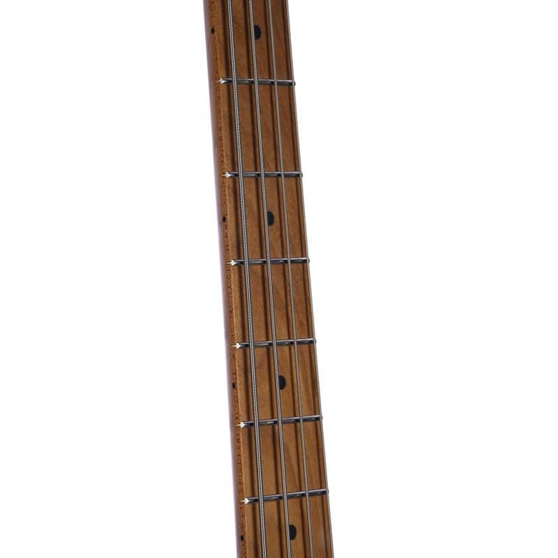Reverend Raymond Bass Chronic Blue Roasted Maple Neck