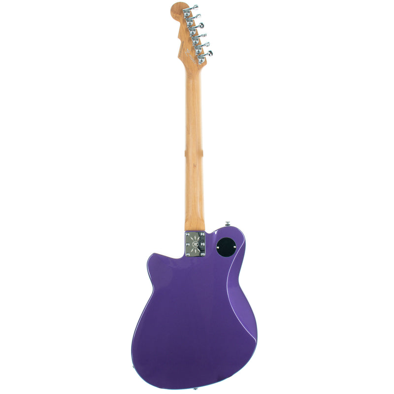 Reverend Charger 390 Electric Guitar, Roasted Maple Neck, Italian Purple, Russo Music Exclusive